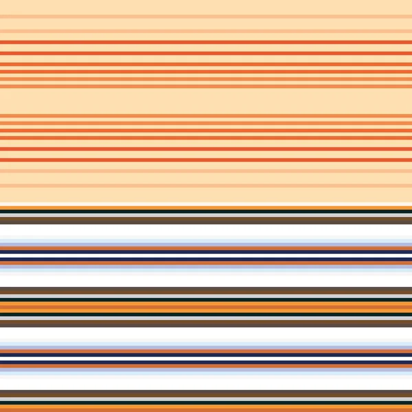 Orange Doppelgestreiftes Nahtloses Muster Design Für Modetextilien Und Grafiken — Stockvektor