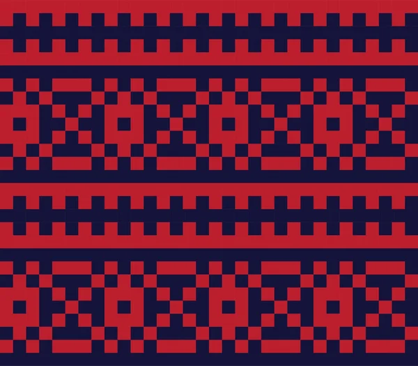 ファッション繊維 ニットウェア グラフィックのためのクリスマスフェア島のパターンの背景 — ストックベクタ