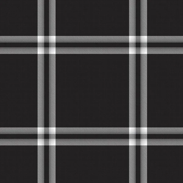 Black White Ombre Plaid Texturovaný Bezešvý Vzor Vhodný Pro Módní — Stockový vektor