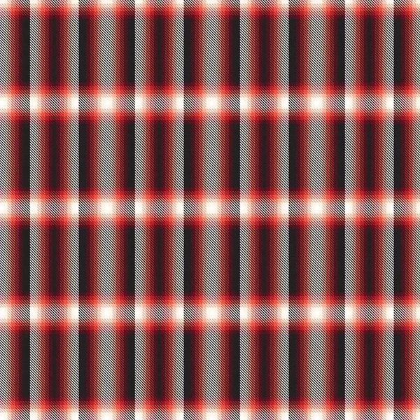 Red Ombre Plaid Texturált Zökkenőmentes Minta Alkalmas Divat Textil Grafika — Stock Vector