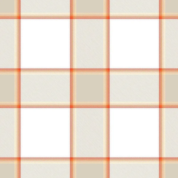 Orange Ombre Plaid Texturiertes Nahtloses Muster Für Modetextilien Und Grafiken — Stockvektor