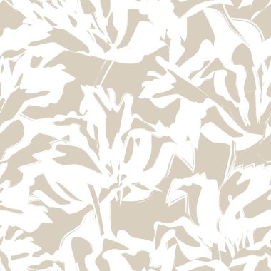 Çiçek fırçası darbeleri moda baskıları, grafikler, arka planlar ve el sanatları için pürüzsüz desen