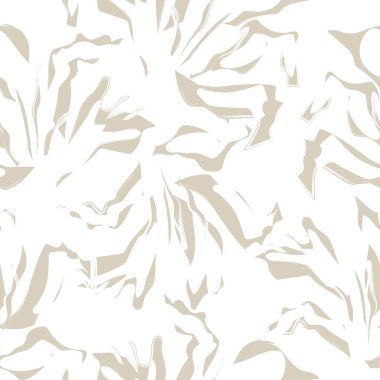 Çiçek fırçası darbeleri moda baskıları, grafikler, arka planlar ve el sanatları için pürüzsüz desen