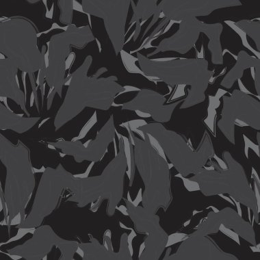 Çiçek fırçası darbeleri moda baskıları, grafikler, arka planlar ve el sanatları için pürüzsüz desen