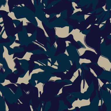 Çiçek fırçası darbeleri moda baskıları, grafikler, arka planlar ve el sanatları için pürüzsüz desen