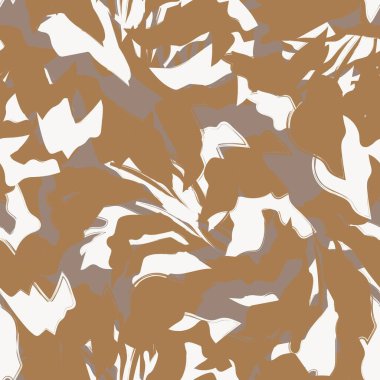 Çiçek fırçası darbeleri moda baskıları, grafikler, arka planlar ve el sanatları için pürüzsüz desen