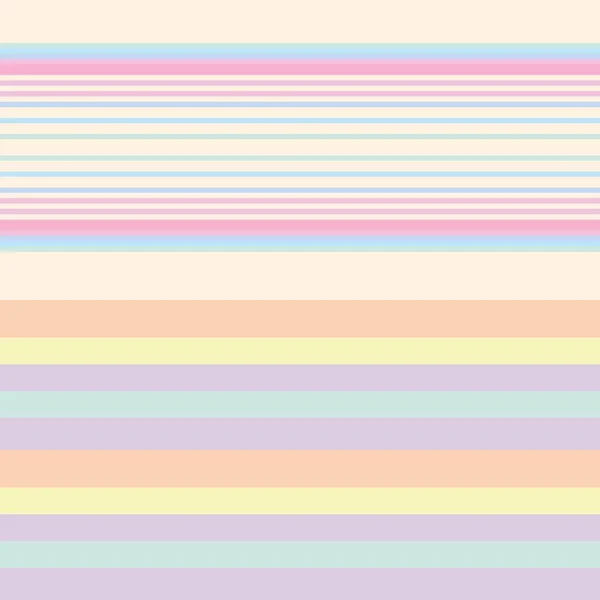 Пастель Двойной Полосатый Бесшовный Дизайн Шаблона Модного Текстиля Графики — стоковый вектор