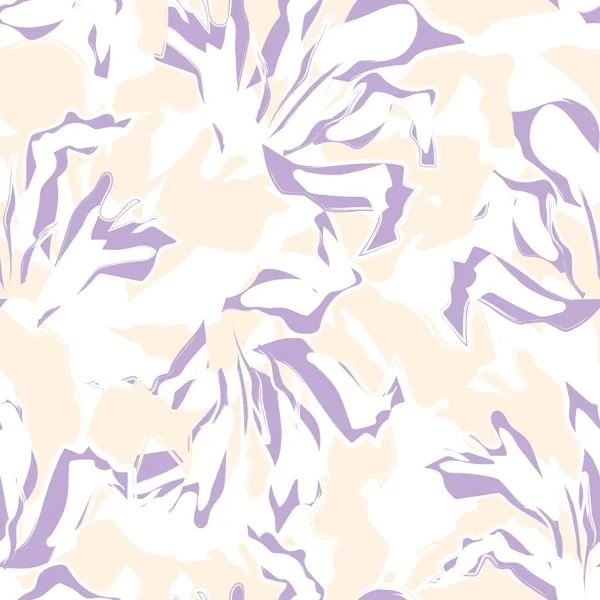 Pinceladas Florales Sin Costuras Para Estampados Moda Gráficos Fondos Manualidades — Vector de stock