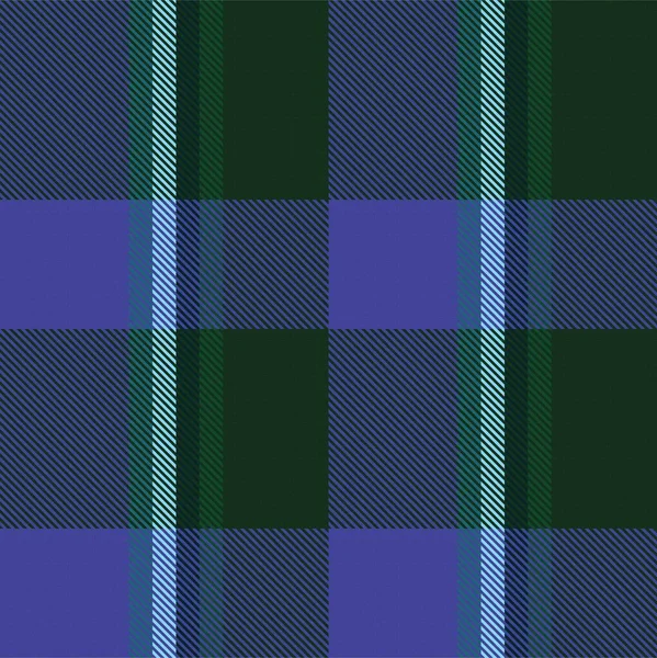 Zelený Ombre Plaid Texturovaný Bezešvý Vzor Vhodný Pro Módní Textil — Stockový vektor
