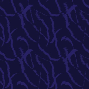 Moda tekstil, ev eşyaları, grafikler, arka planlar için soyut fırça desenli kürk tasarımı