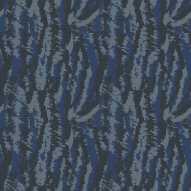 Moda tekstil, ev eşyaları, grafikler, arka planlar için soyut fırça desenli kürk tasarımı