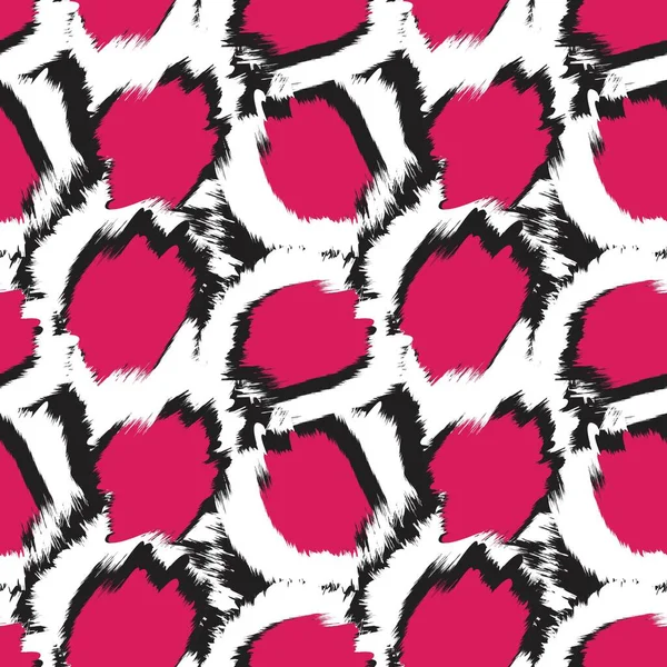 Абстрактний Дизайн Пензля Хутра Модного Текстилю Посуду Дому Графіки Фону — стоковий вектор
