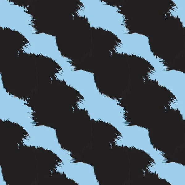 Abstract Brush Fur Pattern Design Fashion Textiles Homeware Graphics Backgrounds — Vettoriale Stock