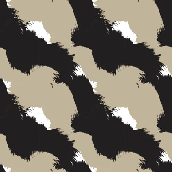 Abstract Brush Fur Pattern Design Fashion Textiles Homeware Graphics Backgrounds — Stockvektor