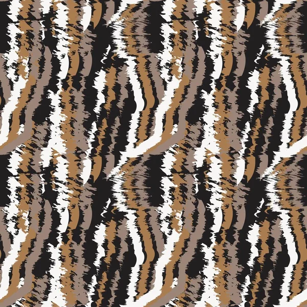 Conception Abstraite Motif Fourrure Brosse Pour Textiles Mode Articles Ménagers — Image vectorielle