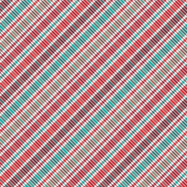 Diagonal Plaid Tartan Textured Seamless Pattern Design Suitable Fashion Textiles — Stockvektor