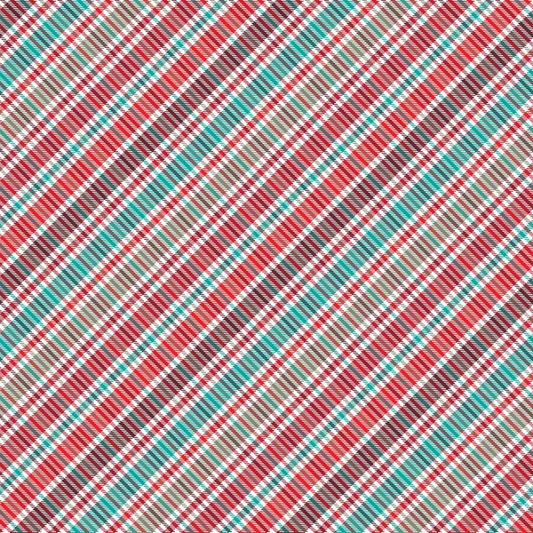 Diagonal Xadrez Tartan Texturizado Design Padrão Sem Costura Adequado Para —  Vetores de Stock