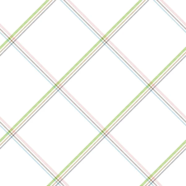 Rainbow Pastel Diagonal Plaid Tartan Υφή Seamless Σχέδιο Μοτίβο Κατάλληλο — Διανυσματικό Αρχείο