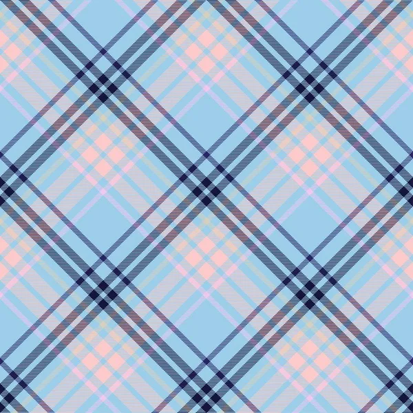 Diagonal Plaid Tartan Textured Seamless Pattern Design Κατάλληλο Για Υφάσματα — Διανυσματικό Αρχείο