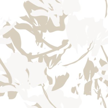 Çiçek fırçası darbeleri moda tekstil, grafik, arka plan ve el sanatları için pürüzsüz desen arka planı