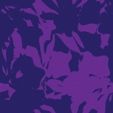 Çiçek fırçası darbeleri moda tekstil, grafik, arka plan ve el sanatları için pürüzsüz desen arka planı