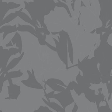 Çiçek fırçası darbeleri moda tekstil, grafik, arka plan ve el sanatları için pürüzsüz desen arka planı