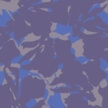 Çiçek fırçası darbeleri moda tekstil, grafik, arka plan ve el sanatları için pürüzsüz desen arka planı