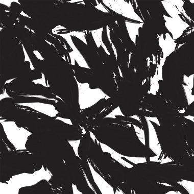 Çiçek fırçası darbeleri moda tekstil, grafik, arka plan ve el sanatları için pürüzsüz desen arka planı