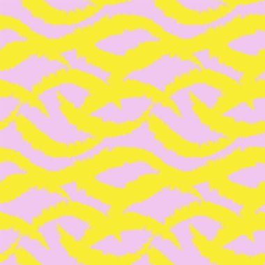 Moda tekstil, ev eşyaları, grafikler, arka planlar için soyut fırça desenli kürk tasarımı