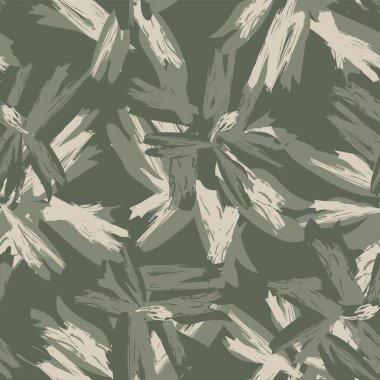 Çiçek fırçası darbeleri moda tekstil, grafik, arka plan ve el sanatları için pürüzsüz desen arka planı