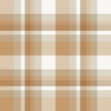 Kahverengi Ombre Ekose desenli moda tekstil ve grafikleri için uygun kusursuz desen