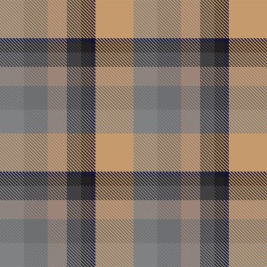 Kahverengi Ombre Ekose desenli moda tekstil ve grafikleri için uygun kusursuz desen