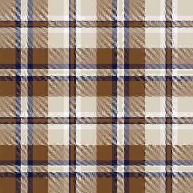 Kahverengi Ombre Ekose desenli moda tekstil ve grafikleri için uygun kusursuz desen