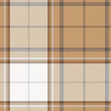 Kahverengi Ombre Ekose desenli moda tekstil ve grafikleri için uygun kusursuz desen