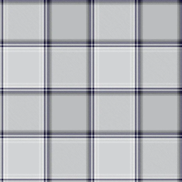 Schwarz Weißes Ombre Plaid Texturiertes Nahtloses Muster Für Modetextilien Und — Stockvektor