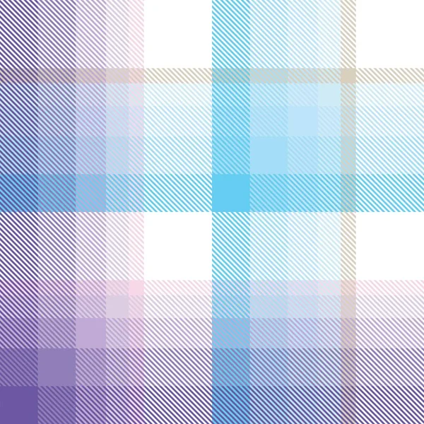 Pastel Ombre Plaid Patrón Sin Costuras Texturizado Adecuado Para Textiles — Vector de stock