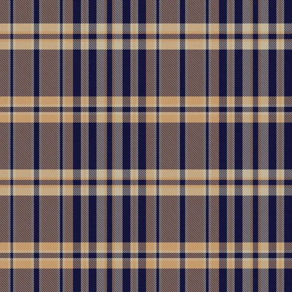 Brown Ombre Plaid Texturizado Padrão Sem Costura Adequado Para Têxteis — Vetor de Stock