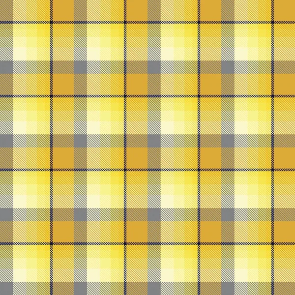 Padrão Sem Costura Texturizado Amarelo Ombre Plaid Adequado Para Têxteis —  Vetores de Stock