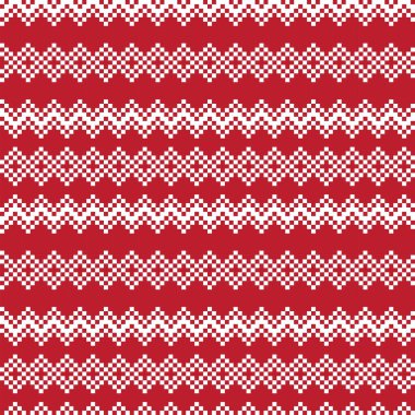 Örgü, moda tekstili ve grafikler için argyle Fair Island kusursuz desen tasarımı