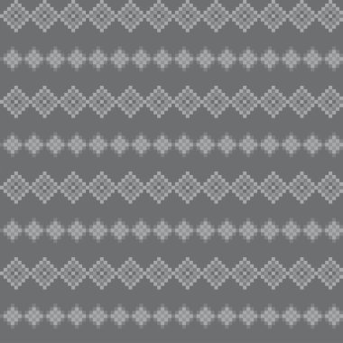 Örgü, moda tekstili ve grafikler için argyle Fair Island kusursuz desen tasarımı