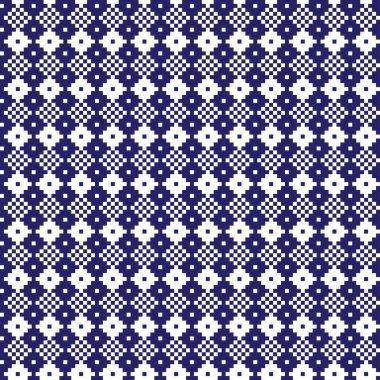 Örgü, moda tekstili ve grafikler için argyle Fair Island kusursuz desen tasarımı