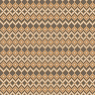 Örgü, moda tekstili ve grafikler için argyle Fair Island kusursuz desen tasarımı