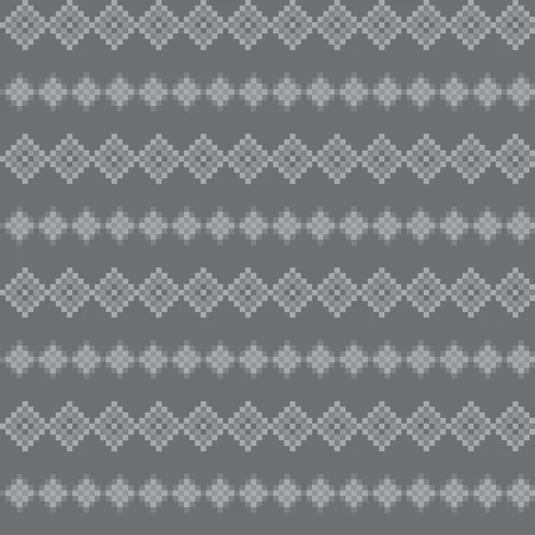 ニット ファッションテキスタイル グラフィックのためのアーガイルフェア島シームレスパターンデザイン — ストックベクタ