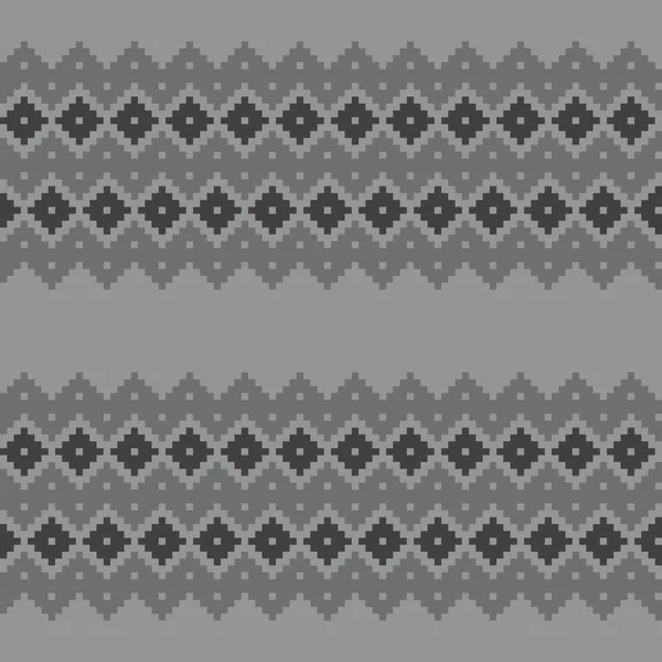 Argyle Veletrh Ostrov Bezešvý Vzor Design Pro Pletené Oděvy Módní — Stockový vektor
