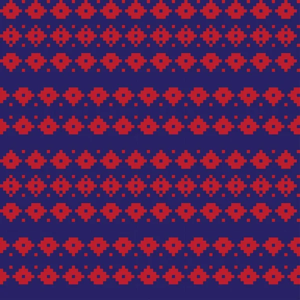 Argyle Fair Isle Sömlös Mönster Design För Stickade Kläder Mode — Stock vektor