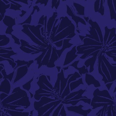 Moda tekstil, grafik, arka plan ve el sanatları için kusursuz desenli fırça darbeleri