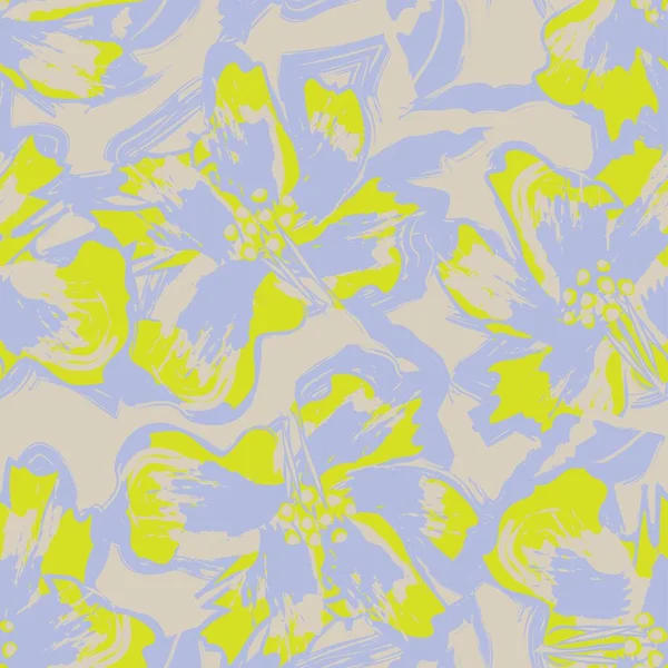 Moda tekstil, grafik, arka plan ve el sanatları için kusursuz desenli fırça darbeleri