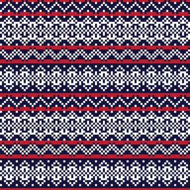 Moda tekstil, örgü ve grafikleri için Noel panayırı desen tasarımı