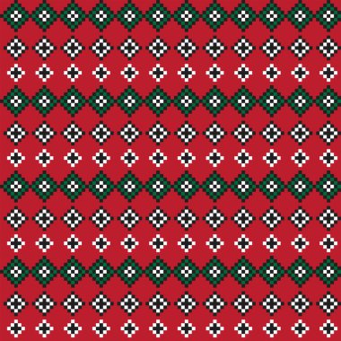 Moda tekstil, örgü ve grafikleri için Noel panayırı desen tasarımı
