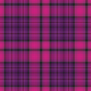 Mor Ombre Ekose desenli, moda tekstil ve grafikleri için uygun.